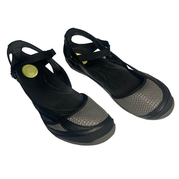 TEVA NORTHWATER SPORT Flats Mesh Comfort Shoes Black Gray  Women’s Size 9 - Picture 4 of 10